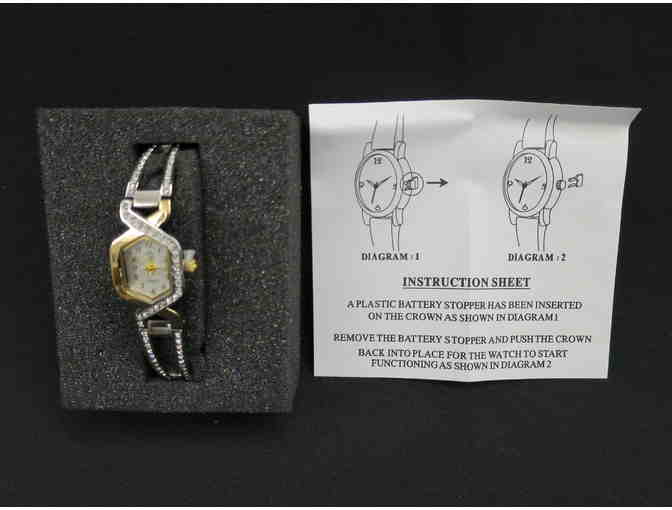 WOMEN'S RHINESTONE WATCH