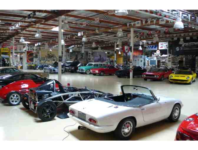 JAY LENO'S EXCLUSIVE BIG DOG GARAGE TOUR & MORE