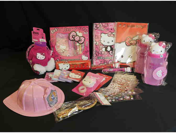MEOW: HELLO KITTY PACKAGE - ACCESSORIES, PENS, WATER BOTTLE, STICKERS & MORE