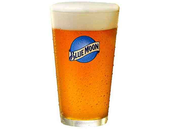 BLUE MOON BELGIUM WHITE BEER & BEER MUGS