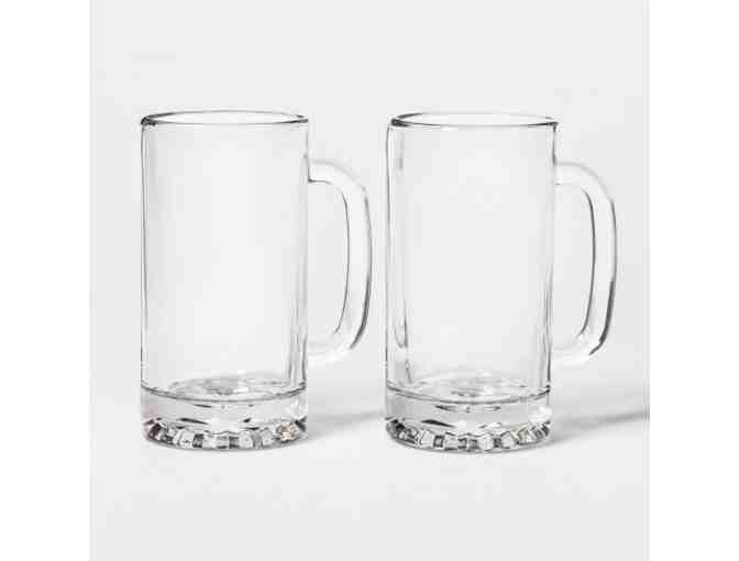 BLUE MOON BELGIUM WHITE BEER & BEER MUGS