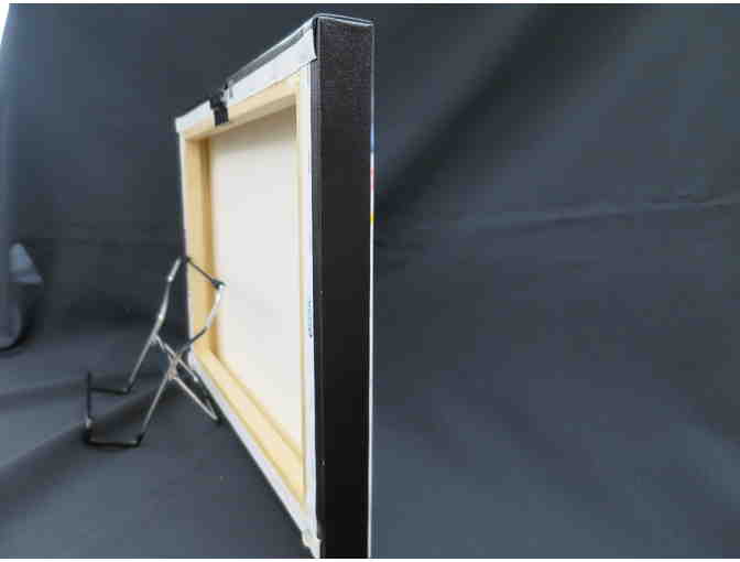 AUTOGRAPHED DREW DOUGHTY CANVAS FROM LOS ANGELES KINGS