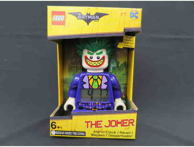 THE JOKER: BACKPACK, ALARM CLOCK AND WATER BOTTLE