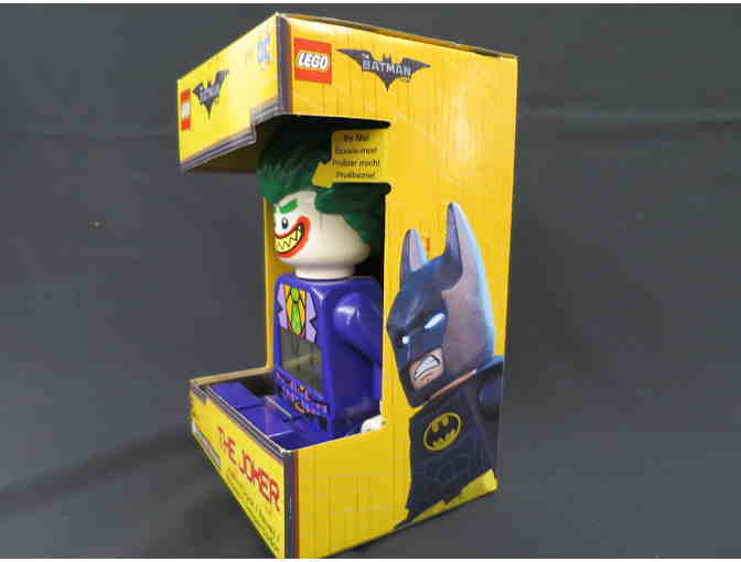 THE JOKER: BACKPACK, ALARM CLOCK AND WATER BOTTLE