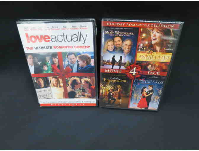 HOLIDAY ROMANCE: DVDs & BOOKS SET