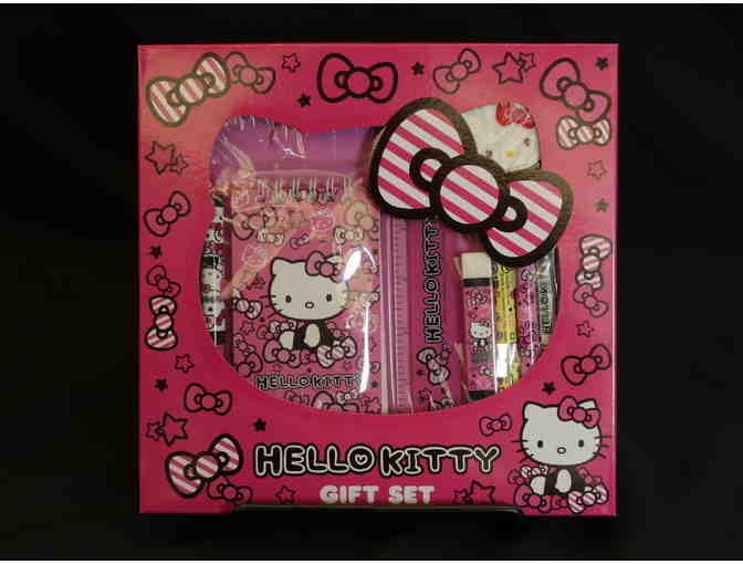 MEOW: HELLO KITTY PACKAGE - ACCESSORIES, PENS, WATER BOTTLE, STICKERS & MORE