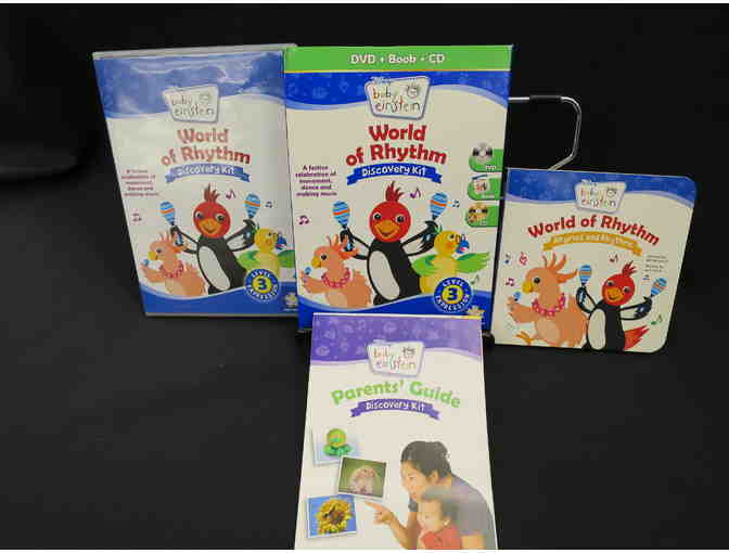BABY EINSTEIN & LITTLE EINSTEINS CD, DVD AND BOOK COLLECTION