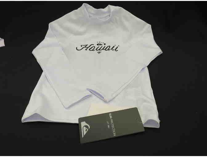 BOYS QUIKSILVER T-SHIRTS AND RASH GUARDS