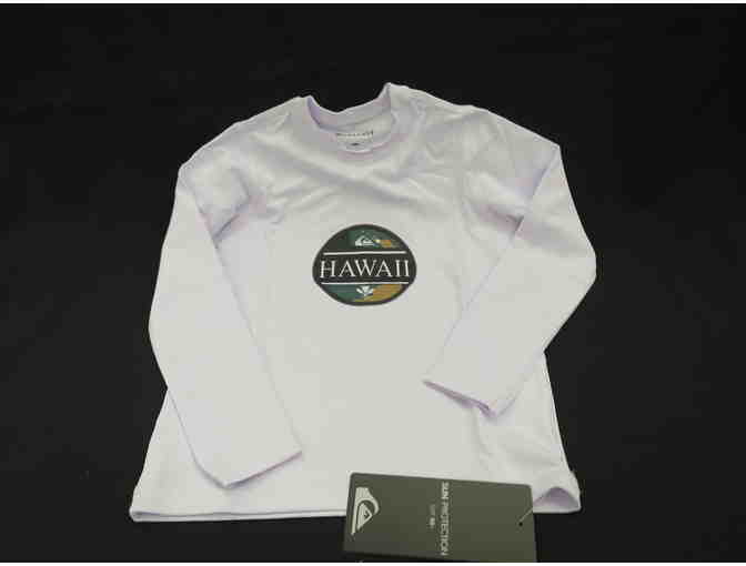 BOYS QUIKSILVER T-SHIRTS AND RASH GUARDS