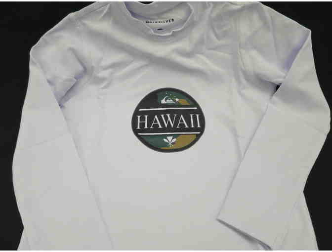 BOYS QUIKSILVER T-SHIRTS AND RASH GUARDS