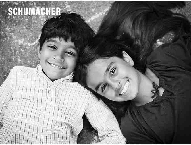 Schumacher Photography Family Session and a Signed Photograph