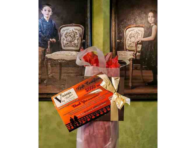 Visions By Baker Portrait Session and Wine