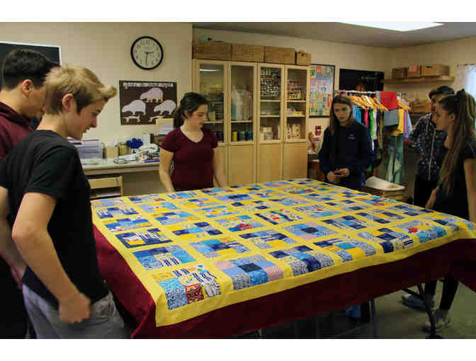 Quilt made by 8th Grade Class