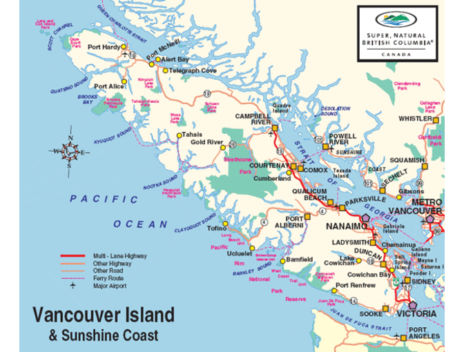 One-Week Vancouver Island Family Forest and Beach Retreat