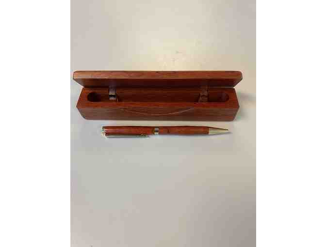 MH Woodturning-Wooden Pen Box and Pen