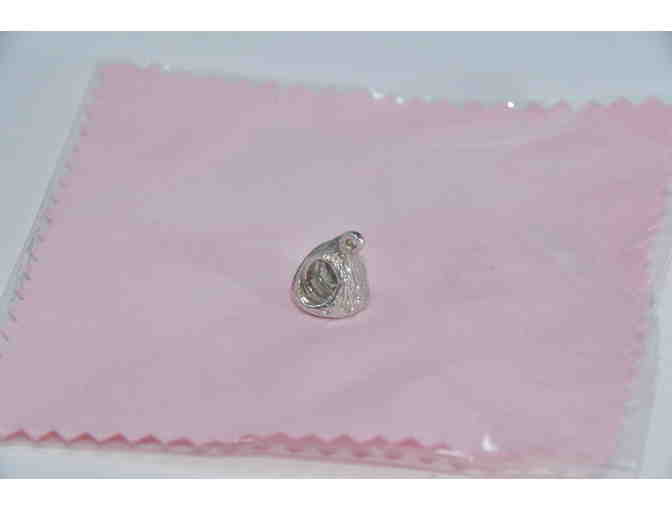 Sterling Silver Bracelet Bead - Hershey Kiss