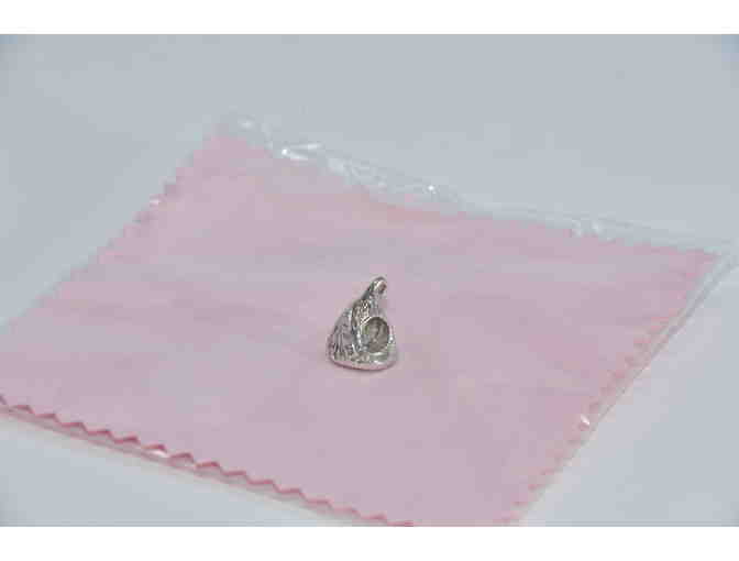 Sterling Silver Bracelet Bead - Hershey Kiss