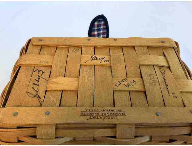 2003 Longaberger Signed Basket