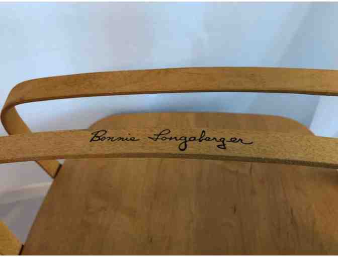 Longaberger Pie basket and Book