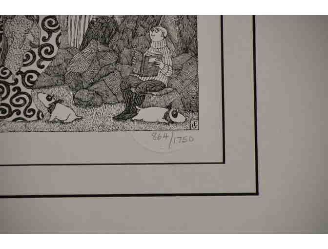 Limited Edition Print 'Tower Scene'