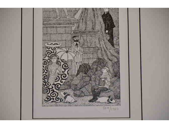 Limited Edition Print 'Tower Scene'