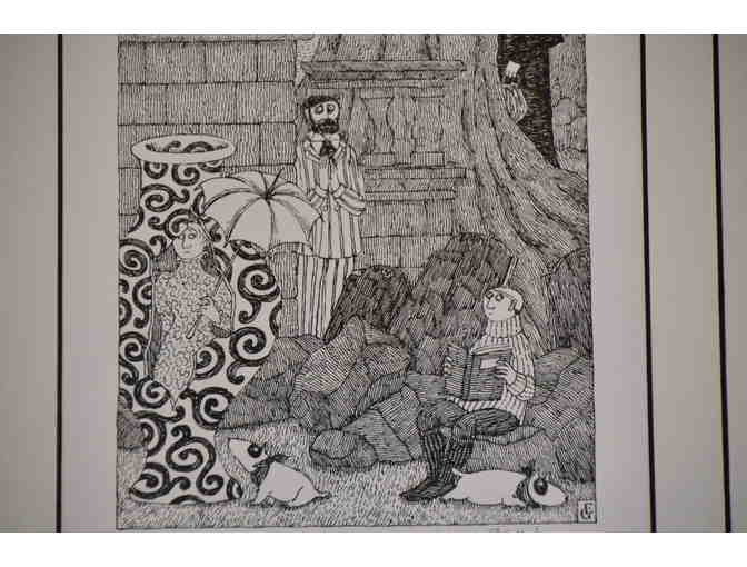 Limited Edition Print 'Tower Scene'