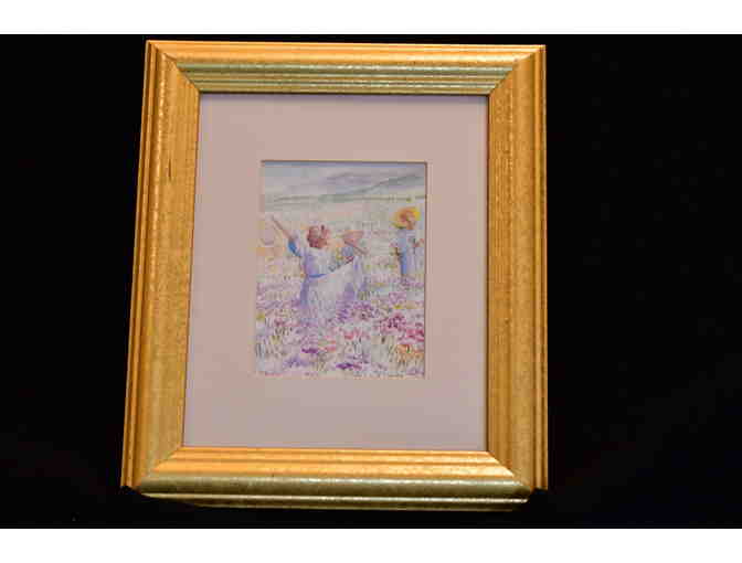 Pastel Mother and Children Prints