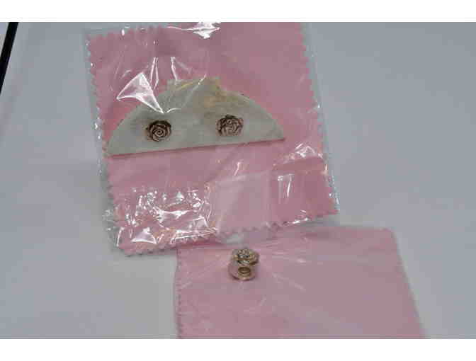 Chamilia Rose Stud Earrings