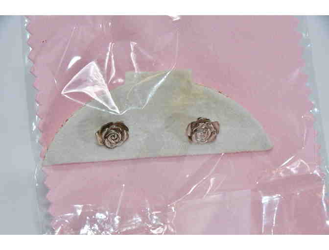 Chamilia Rose Stud Earrings