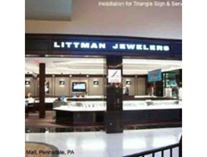 1/3 cttw. Diamond Circle Pendant set in 14kt White Gold - Fred Meyer and Littman Jewelers