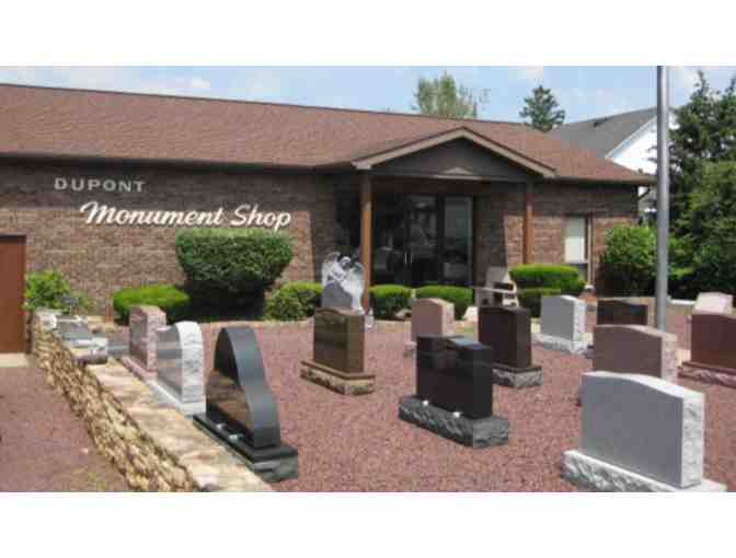 Pet Memorial Marker from Dupont Monument Shop