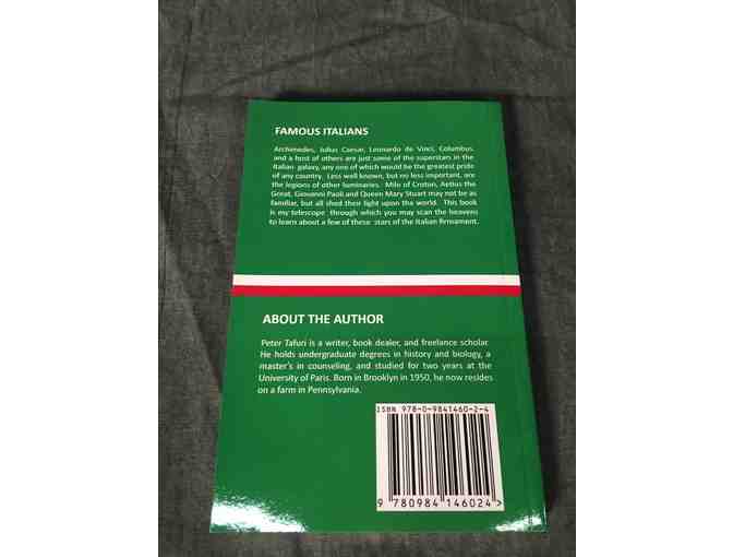 Famous Italians You've Probaby Never Heard Of - AUTOGRAPHED - Frost Pocket Farm Books