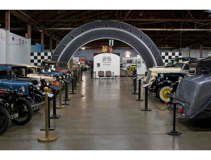 A Family Level Gearhead Membership from California Automobile Museum- Sacramento, CA
