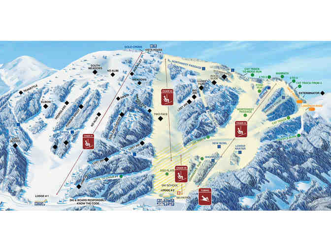 Two tickets for Mt. Spokane Ski & Snowboard Park - Mead, WA