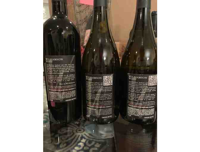 Williamson Wines Trio- 2011 & 2012 Chardonnay + 2016 Scandal Zinfandel
