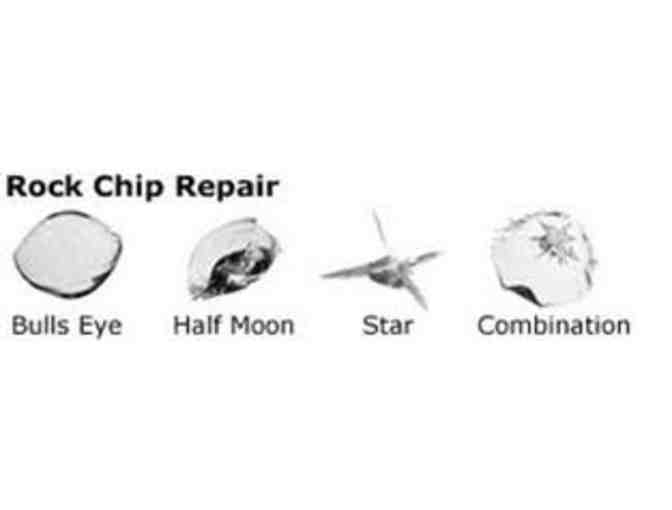 Windshield Rock Chip Repair by Rick's Glass