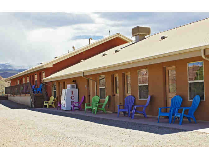 One Night's Stay in a Cabin Style Room at A.C.T. Campground in Moab, Utah