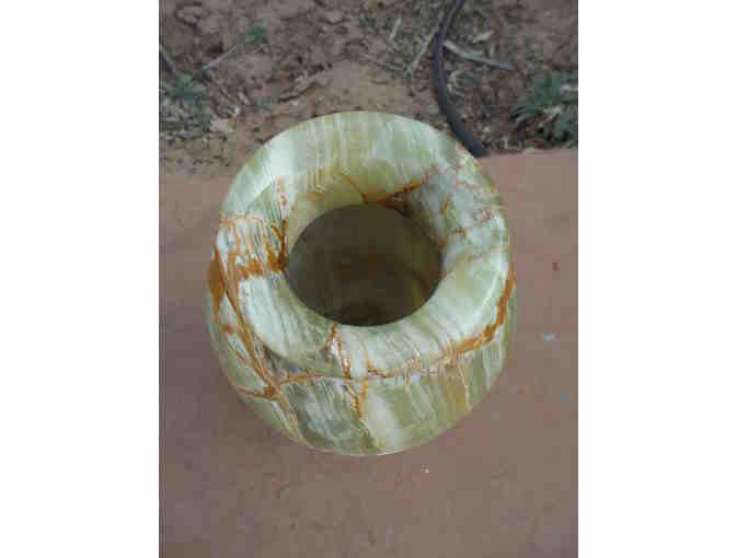 Onyx Vase from Moab Rock Shop!