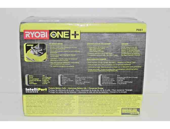 Ryobi One+ 18 volt Impact Driver Kit  from Henderson Leasing Company!