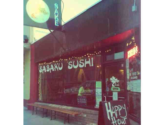 $25 Gift Certificate to Sabaku Sushi!