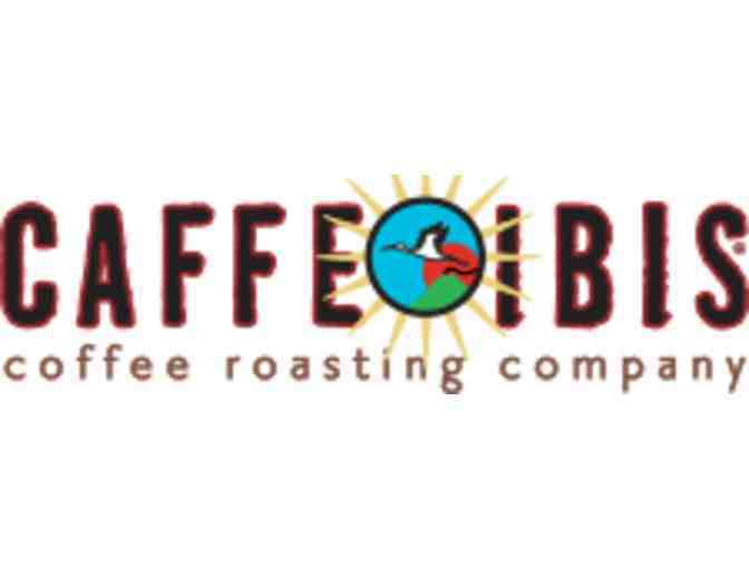 Caffe Ibis - 12 ounce Pacific Colored HydroFlask with Flex Sip Lid