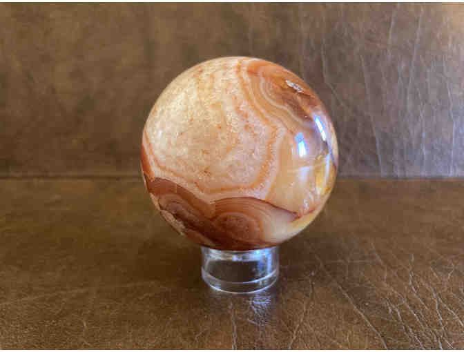 Moab Rock Shop - Carnelian Agate Sphere