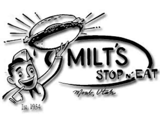 Milt's Stop and Eat - Unisex Extra Large Purple Cotton T-Shirt