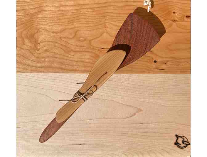 Woodworking Pelican - Cutting Board, Spatula, Charcuterie Knife