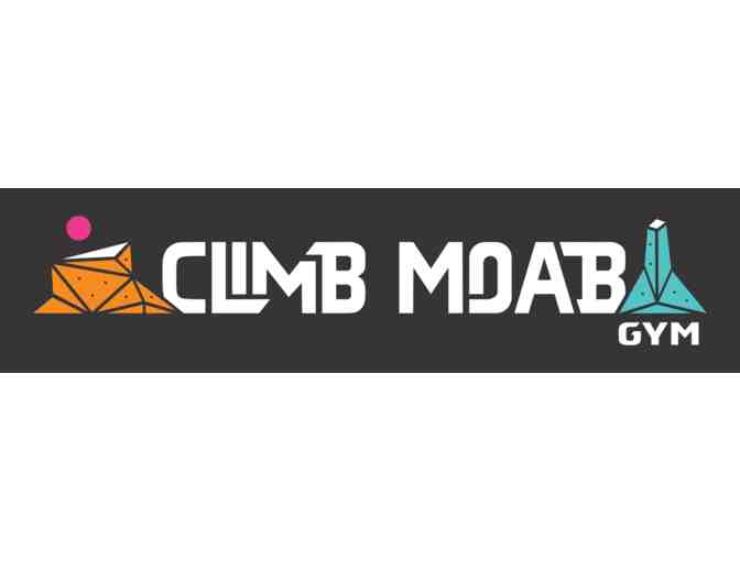 Climb Moab Gym - Teal T-Shirt, Size Medium