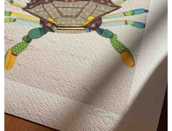 Cat's Coastal Studio - Lobster and Blue Crab Print Set