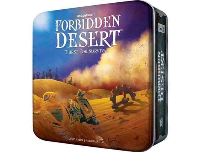 Forbidden Desert Game - Courtesy of Pam Hackley and Bob Lippman