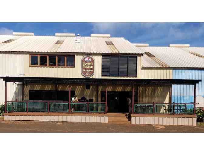 Kaua'i Island Brewery and Grill $25 Gift Certificate
