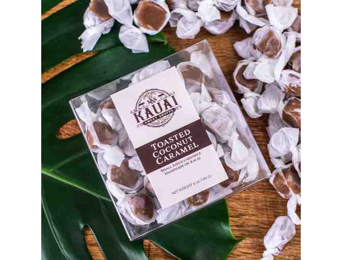 Kauai Sweet Shoppe's Small Batch Caramel Collection, Caramel Sauce, and Caramel Apples